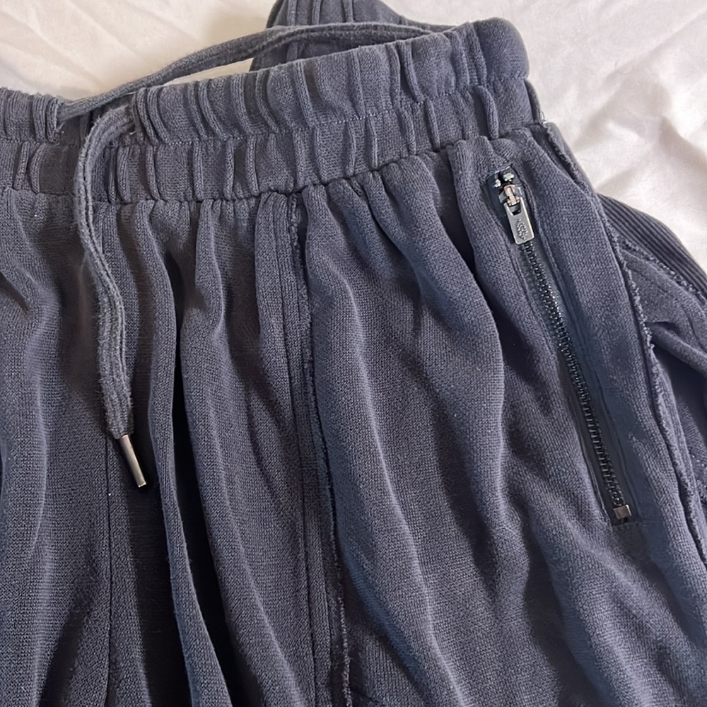 Free People Movement Patchwork Pattern Joggers In… - image 2